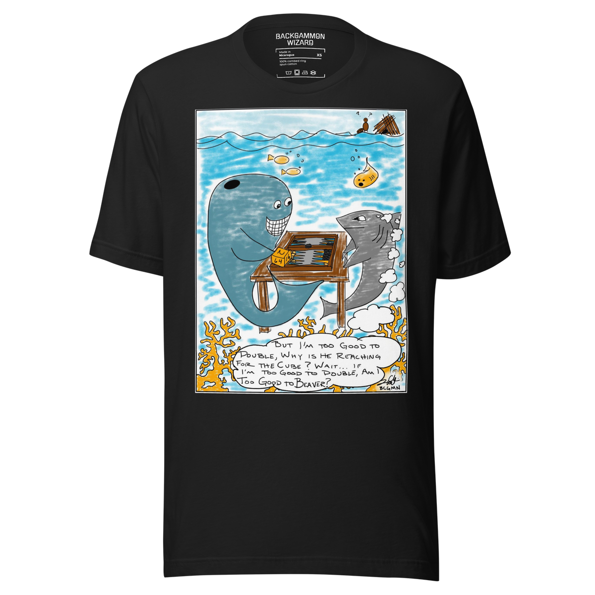 TOO GOOD TO BEAVER' JChrizArt T-Shirt – BGWizard