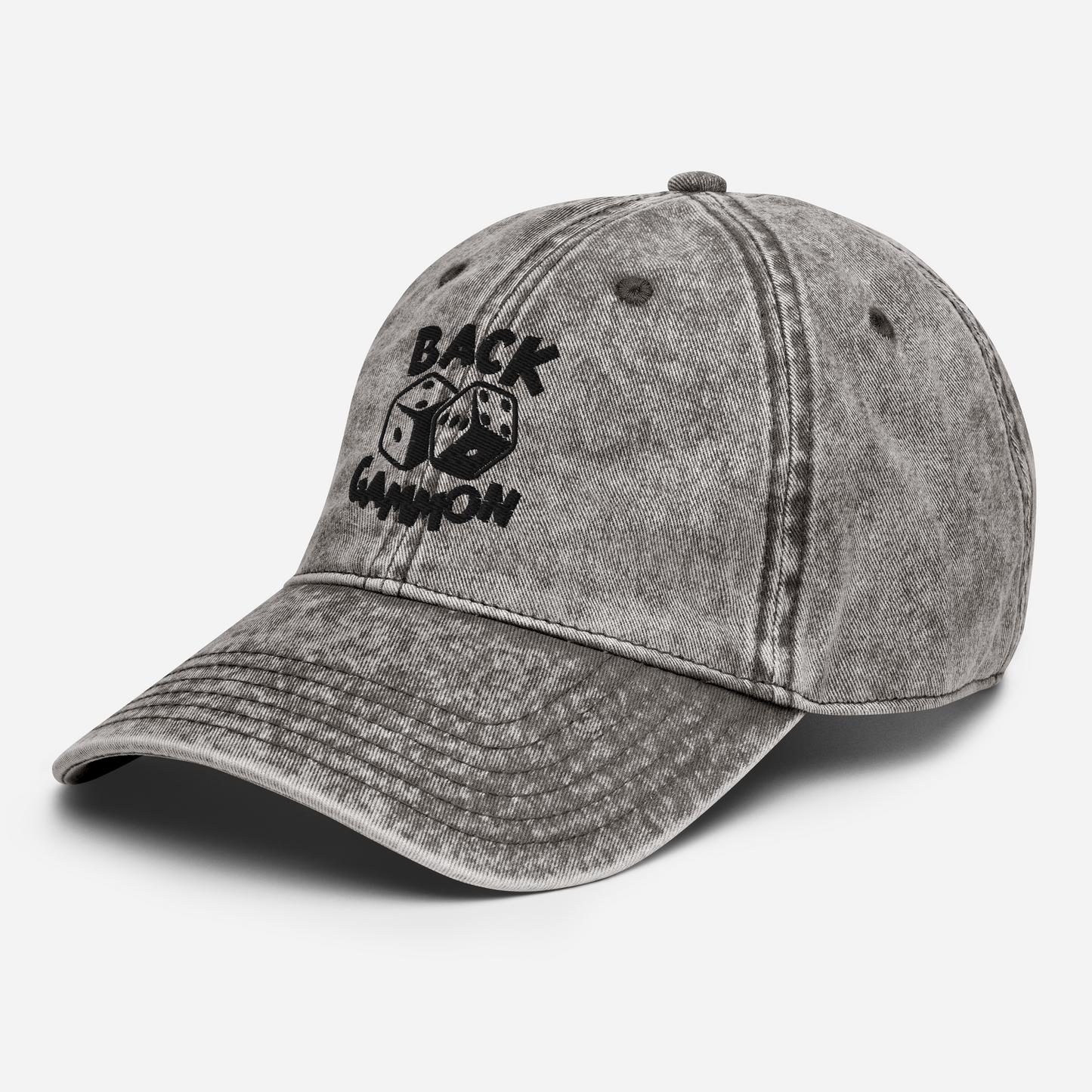 Backgammon Vintage Cotton Twill Hat