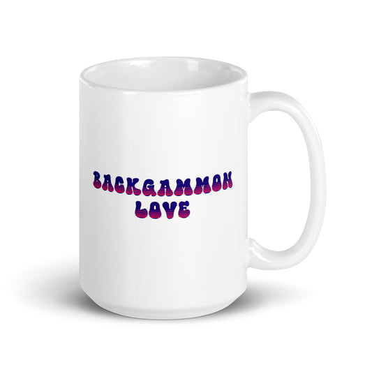 'BACKGAMMON LOVE' Mug