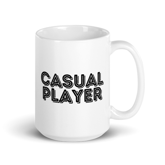 'CASUAL PLAYER' Mug