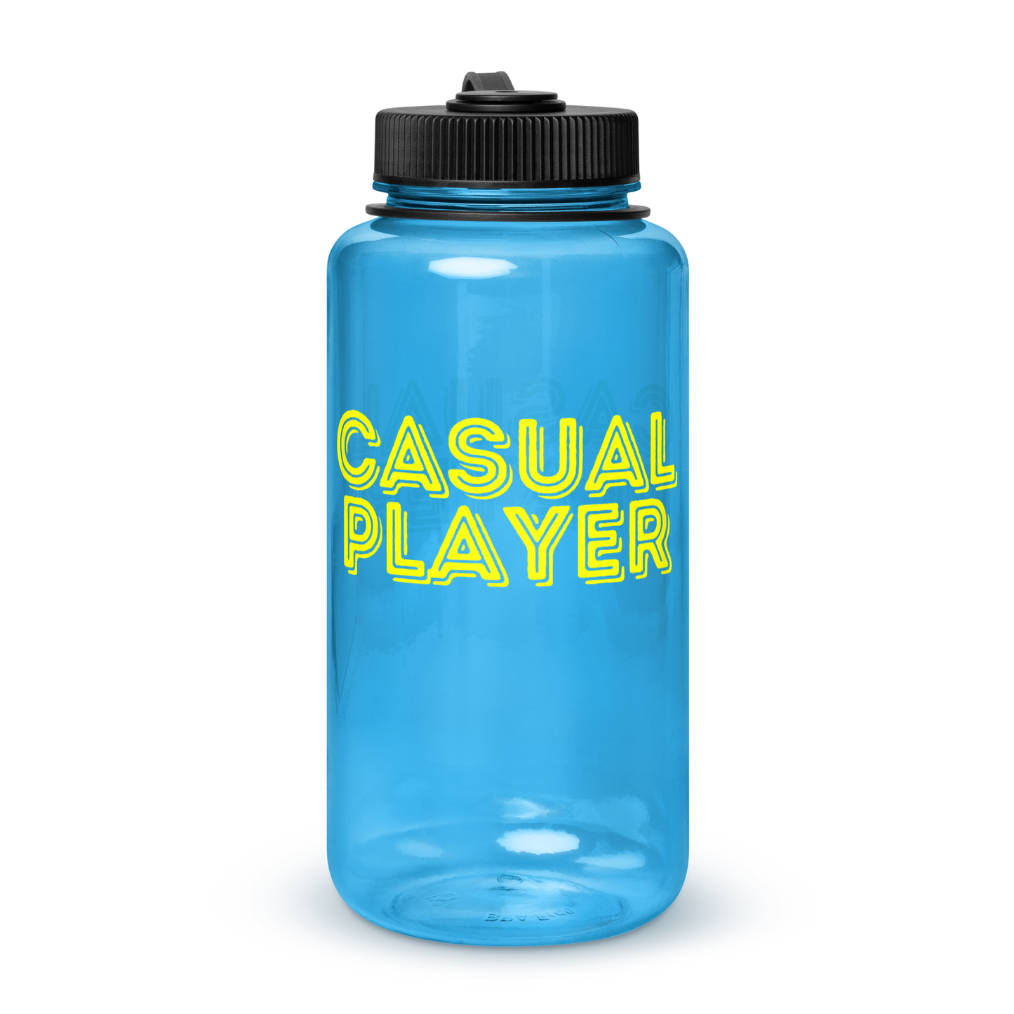 'CASUAL PLAYER' Wide Mouth Water Bottle