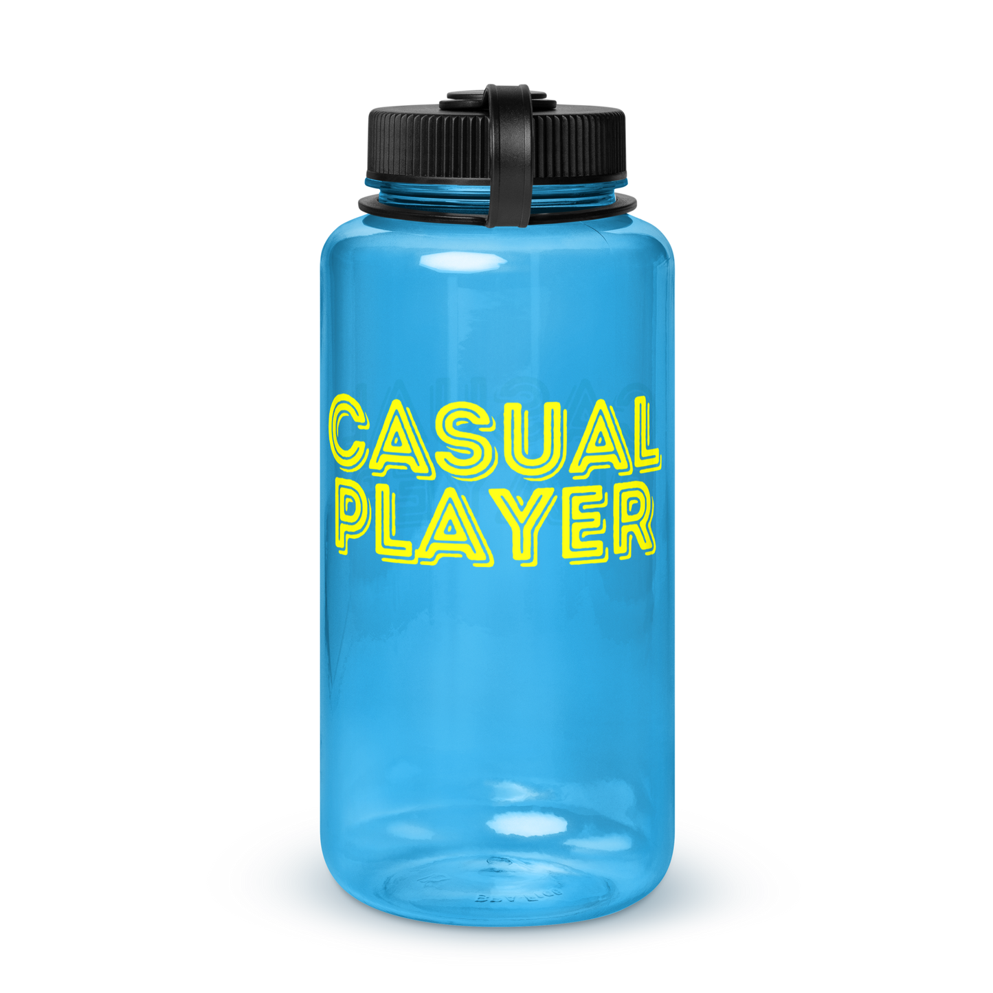 'CASUAL PLAYER' Wide Mouth Water Bottle