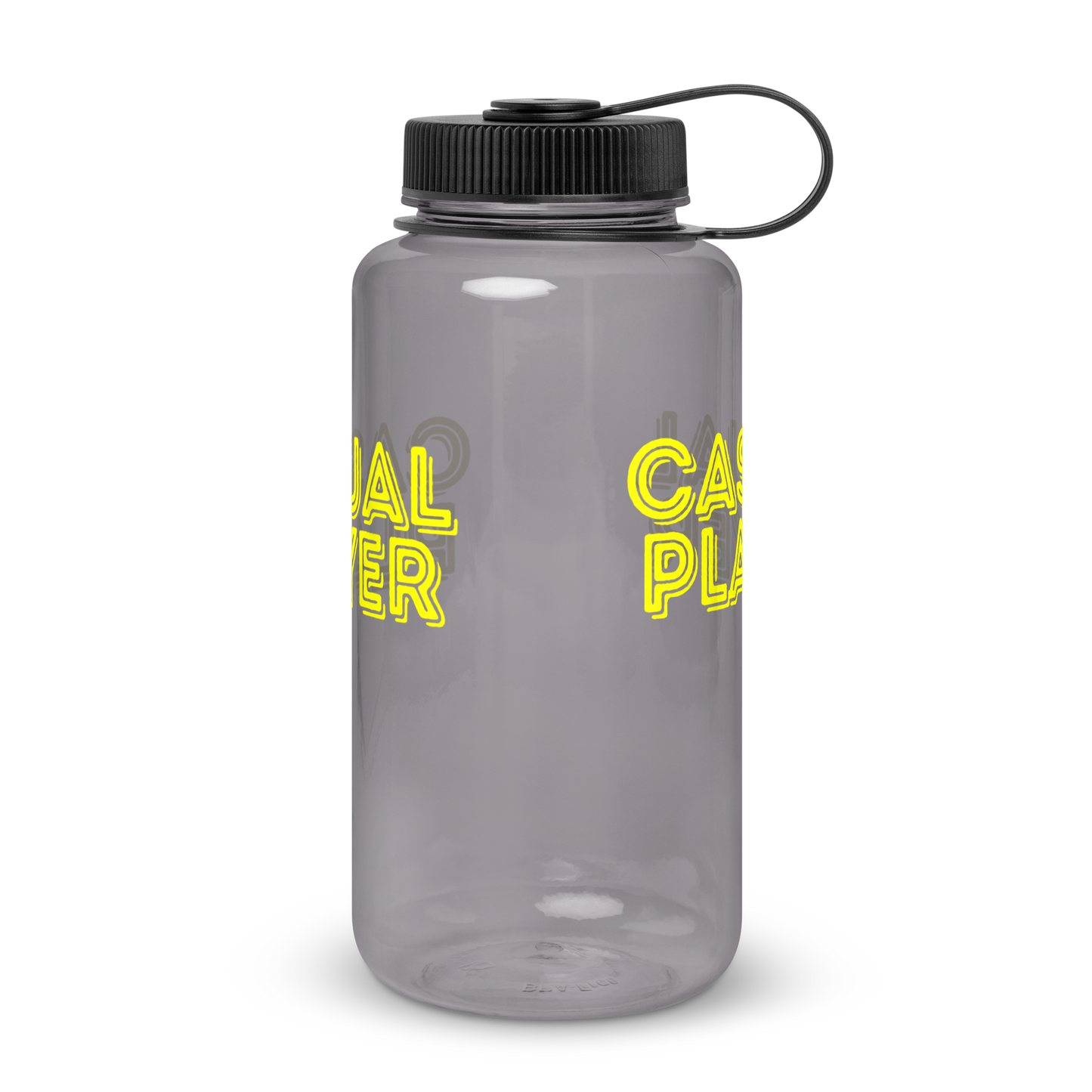 'CASUAL PLAYER' Wide Mouth Water Bottle