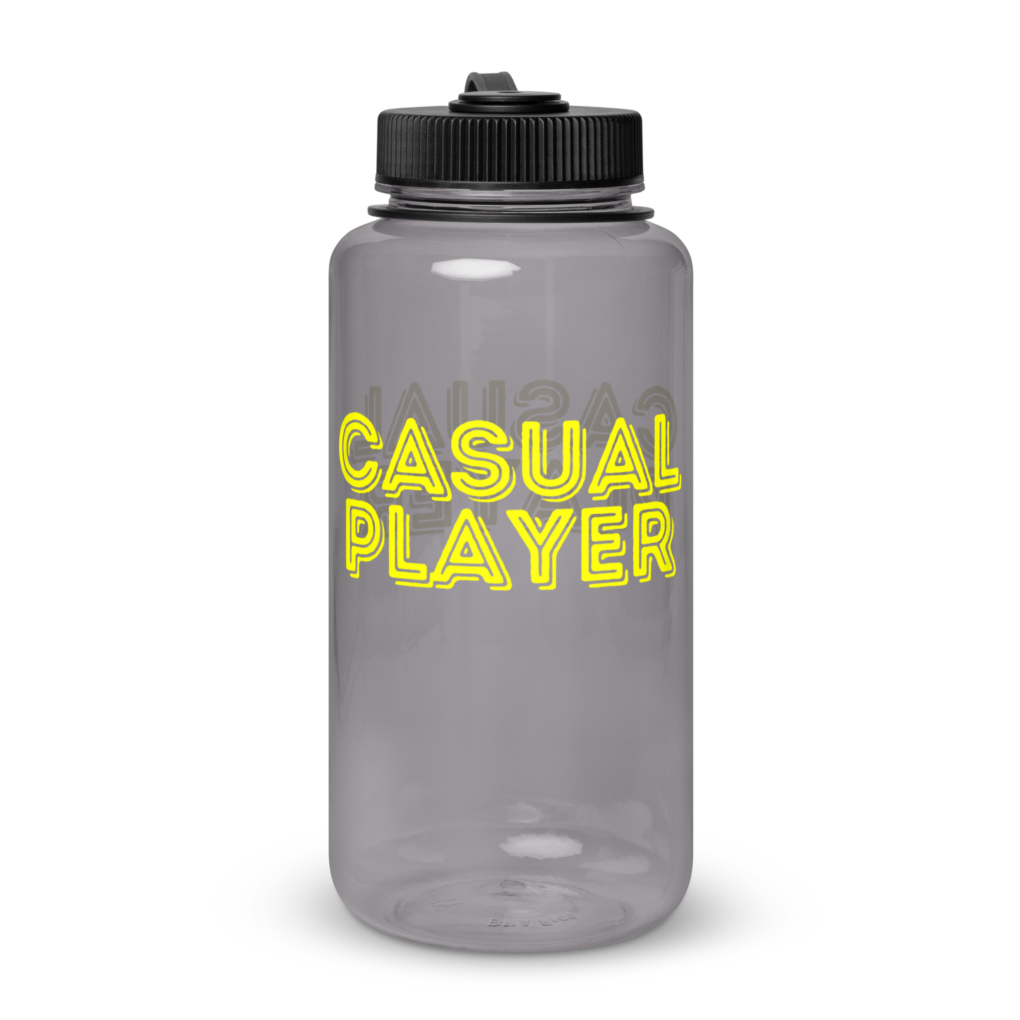 'CASUAL PLAYER' Wide Mouth Water Bottle