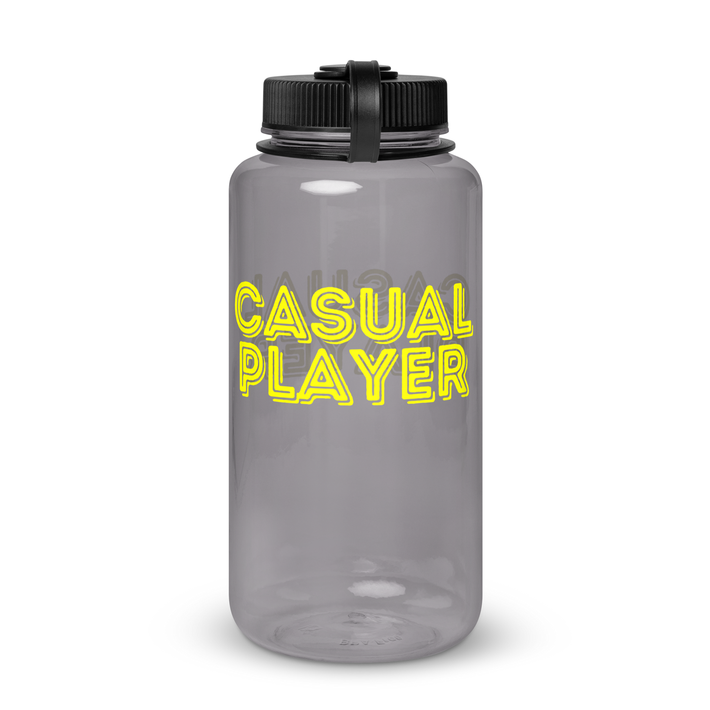 'CASUAL PLAYER' Wide Mouth Water Bottle