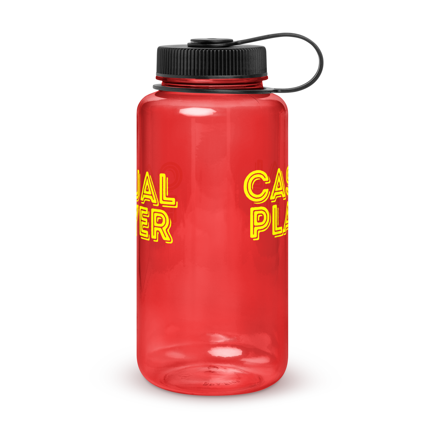 'CASUAL PLAYER' Wide Mouth Water Bottle