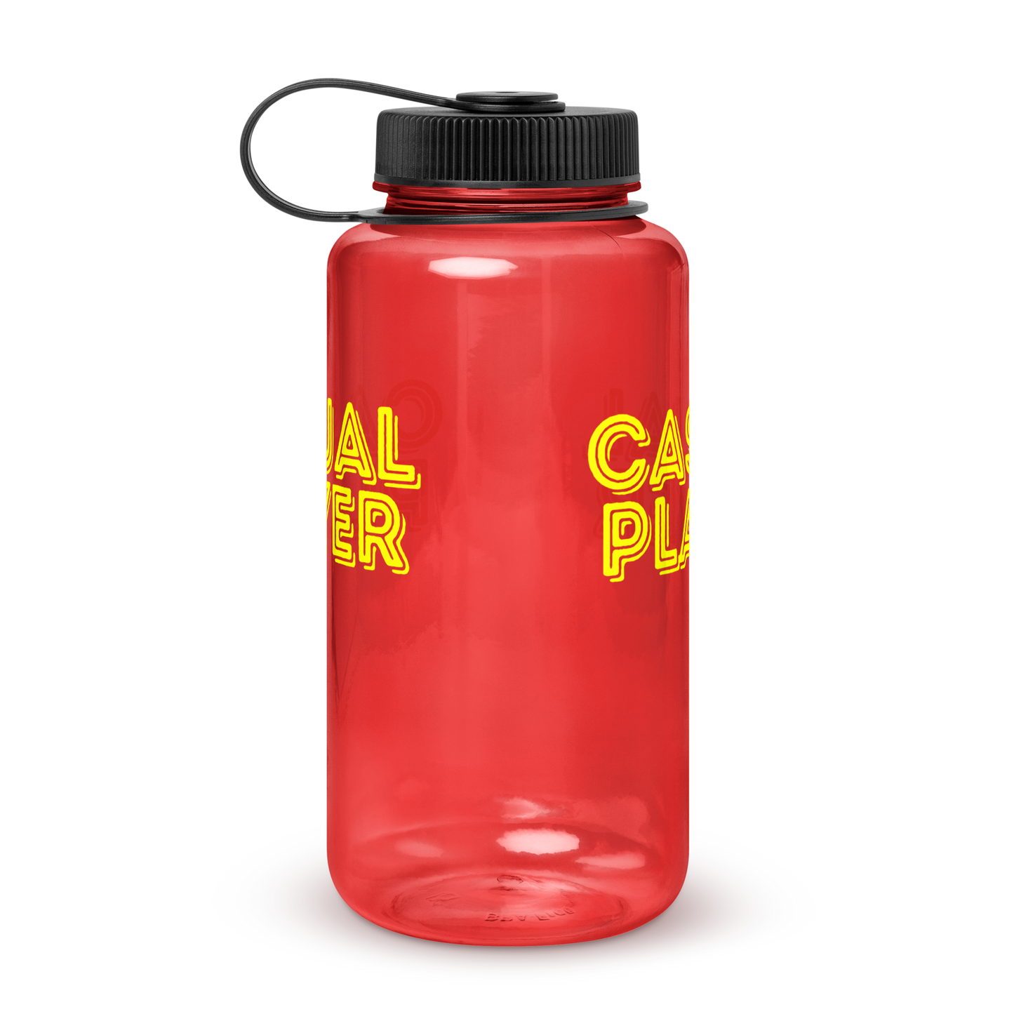 'CASUAL PLAYER' Wide Mouth Water Bottle