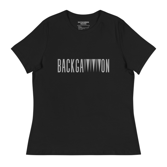 Backgammon Women's Shirt (Grey)