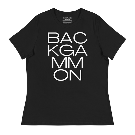 Graphic Backgammon Women's Shirt