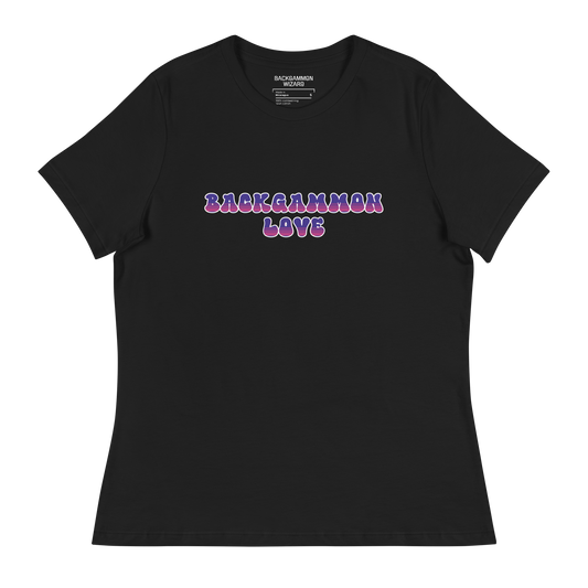 'BACKGAMMON LOVE' Women's Shirt