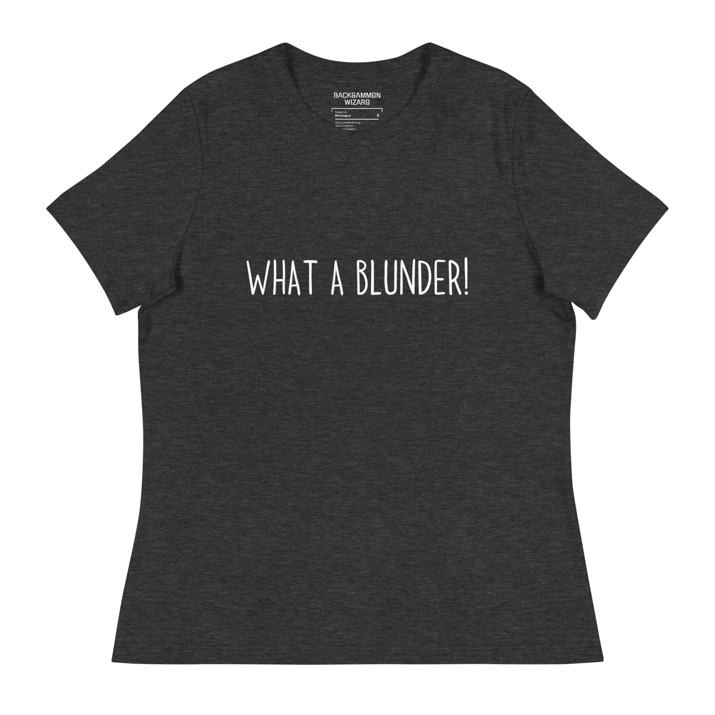 'WHAT A BLUNDER!' Women's Shirt