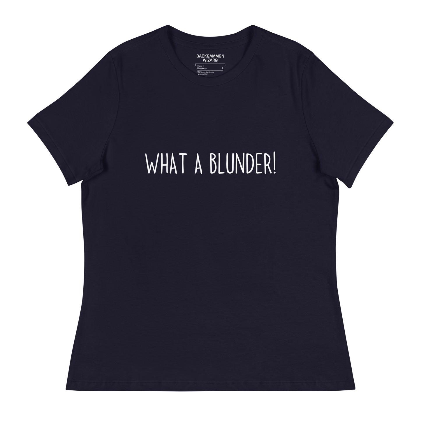 'WHAT A BLUNDER!' Women's Shirt