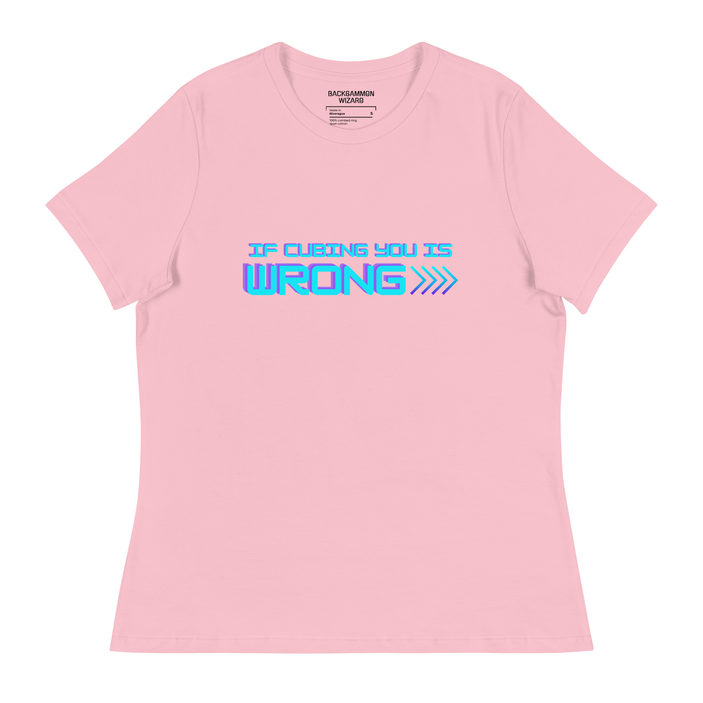 'IF CUBING YOU IS WRONG, I DON'T WANT TO BE RIGHT' Women's Shirt