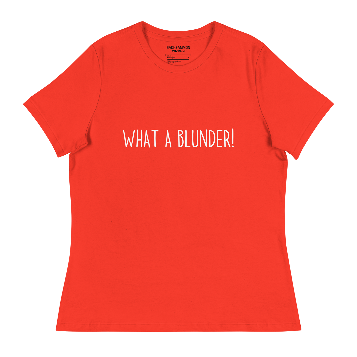 'WHAT A BLUNDER!' Women's Shirt